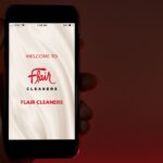 Flair cleaners mobile app