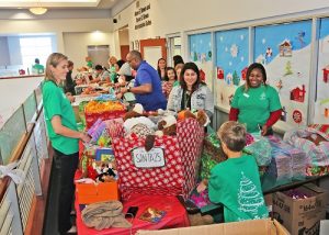 clothing at MEND Poverty charity