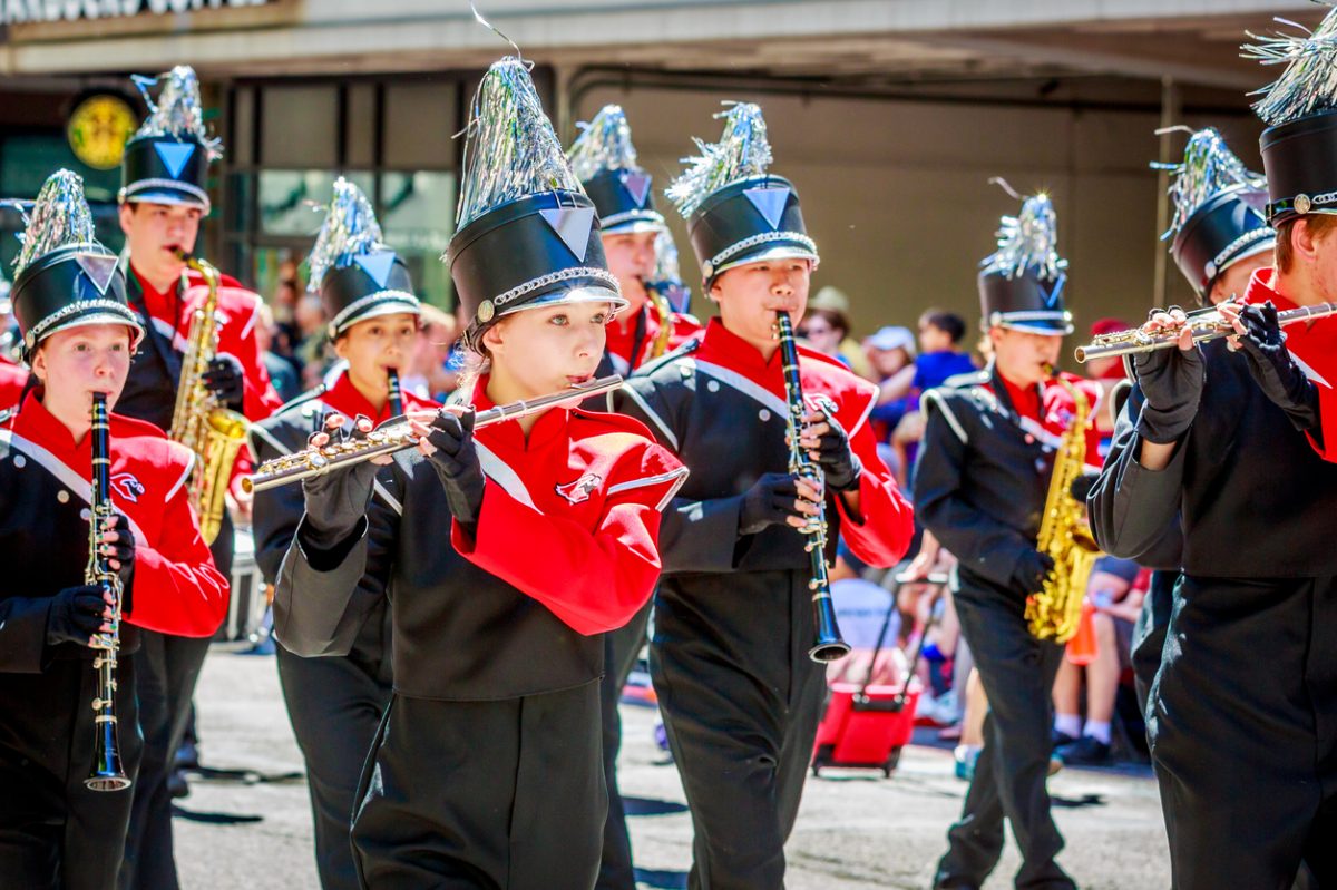 School Cleaning: Band Uniforms