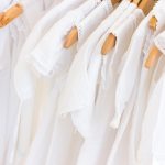 white linen clothing